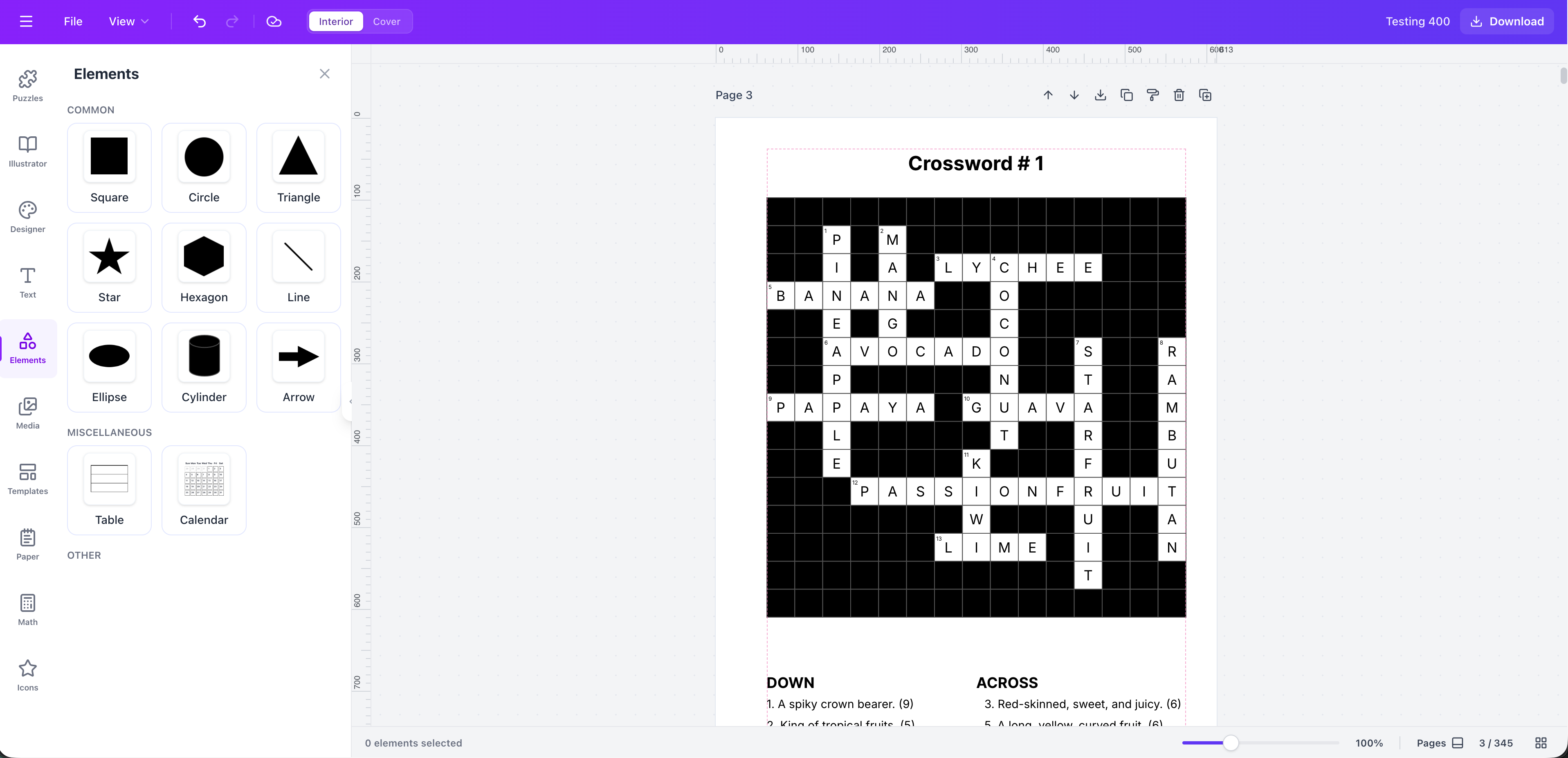 Crossword Puzzle Maker