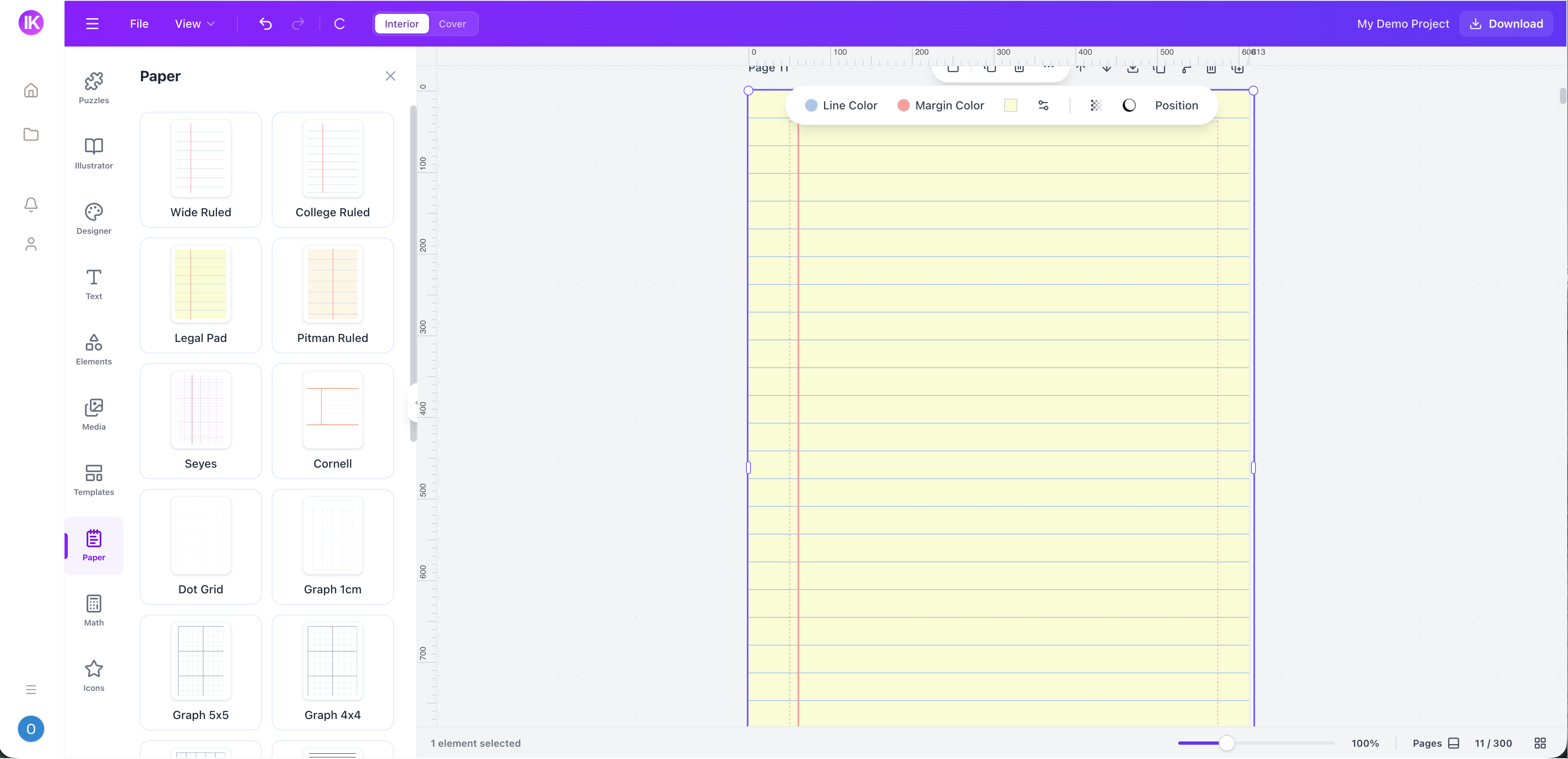 Custom Paper Generator